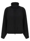 Y-3 High Collar Raglan Sleeve Sweatshirt In Black