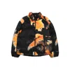 Y-3 Aop Padded Jacket In Black