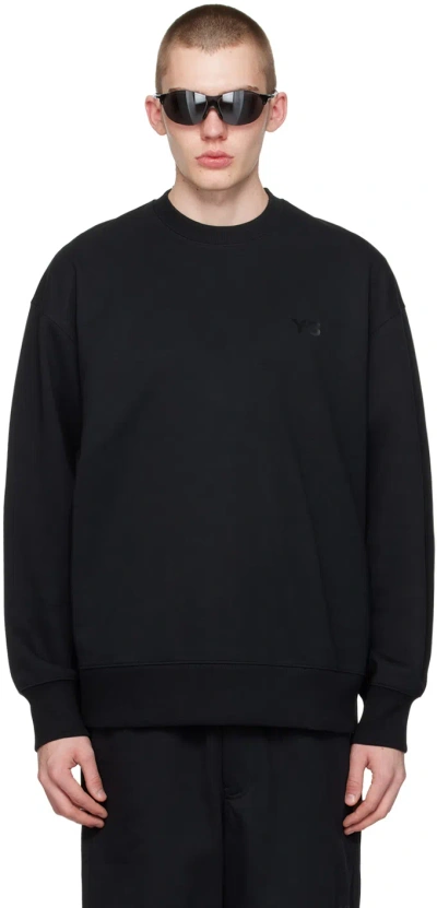 Y-3 Black Oversized Sweatshirt