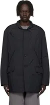 Y-3 Multi-pocket Padded Jacket In Black