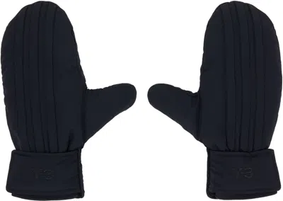 Y-3 Black Padded Mitts