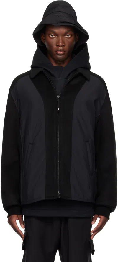 Y-3 Black Paneled Jacket