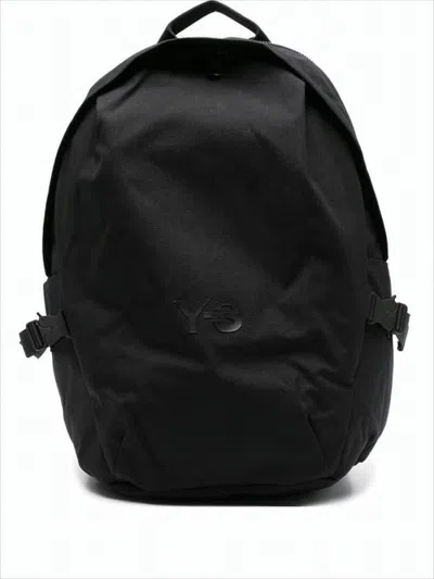 Y-3 Black Polyamide Minimalist Backpack With Padded Straps