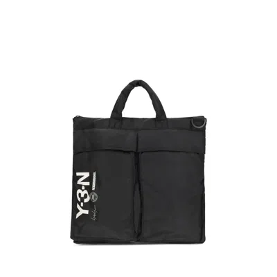 Y-3 Black Polyamide Shoulder Bag
