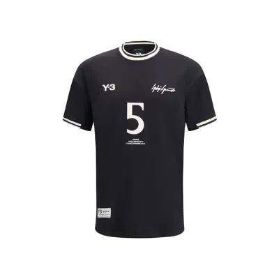 Y-3 X Elite 5 Football T-shirt In Black