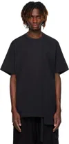 Y-3 Black Premium Short Sleeve T-shirt In Black