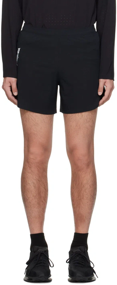 Y-3 Black Printed Shorts