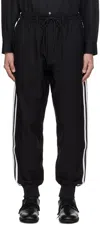 Y-3 Black Real Madrid Edition Rm Sweatpants In Black