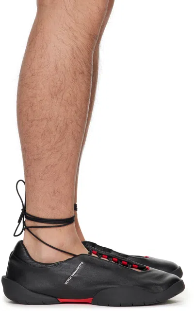 Y-3 Black Regu Mary Jane Sneakers