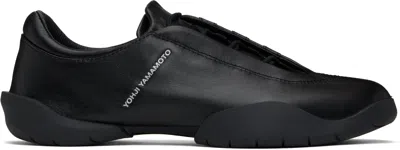 Y-3 BLACK REGU SNEAKERS