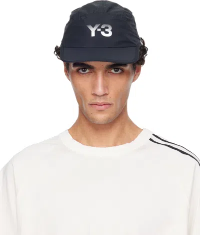 Y-3 Black Run Cap
