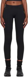 Y-3 Black Run Leggings In Black