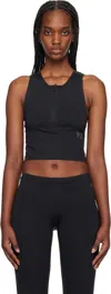 Y-3 Black Run Sport Top In Black
