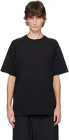 Y-3 Adidas Y 3 Black T Shirt With Graphic Print In Black