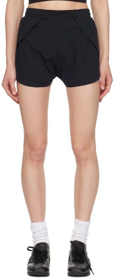 Y-3 Black Running Shorts