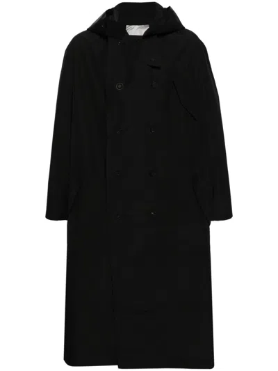 Y-3 X Yohji Yamamoto Gore -tex® Midi Trench Coat In Black