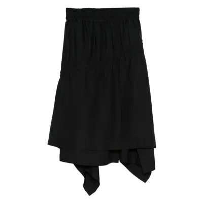 Y-3 BLACK SKIRTS