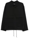 Y-3 Sport Uniform Patch Coach Jacket In Black