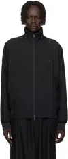 Y-3 Black Sport Uniform Track Jacket In Black
