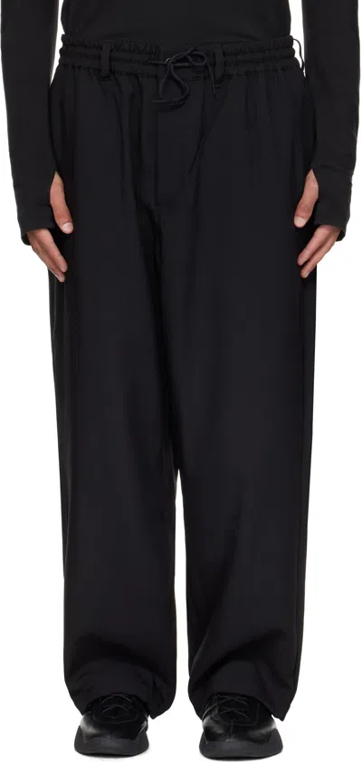 Y-3 Black Sport Uniform Track Pants