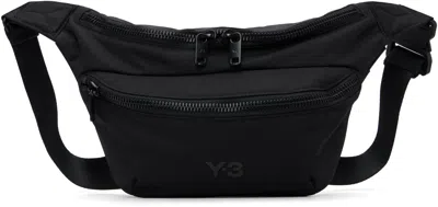 Y-3 Black Staple Fanny Pouch