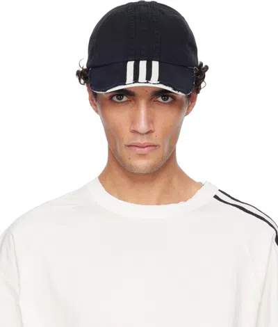 Y-3 Black Stripes Cap