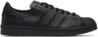 Y-3 Black Superstar Sneakers