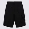 Y-3 Black Tech Shorts In Black