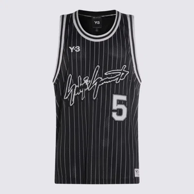 Y-3 Mens Black Elite 5 Basketball Woven Top Xl