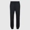 Y-3 Black Track Cotton Pants In Black