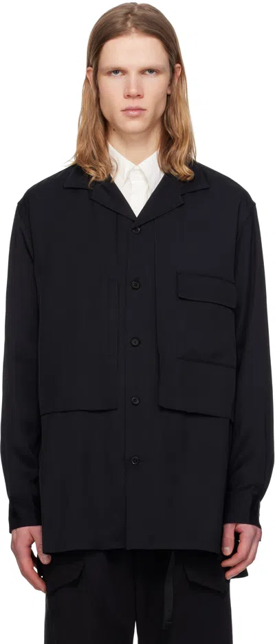 Y-3 Black Twill Shirt