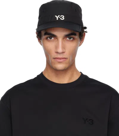 Y-3 Black Work Cap