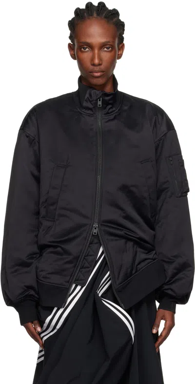 Y-3 Black ' Bomber' Jacket