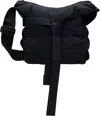 Y-3 Wrapped-strap Shoulder Bag In Black