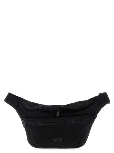 Y-3 Black  Logo Crossbody Bag