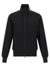 Y-3 Sport Sweatshirt With High Collar And Ribbed Cuffs In Black