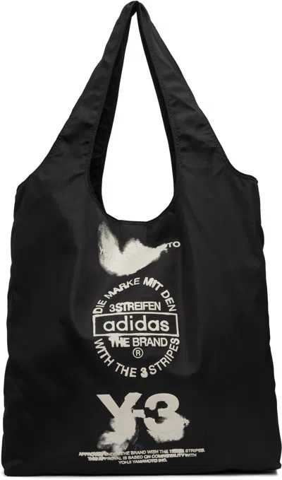 Y-3 BLACK 'Y-3' TOTE