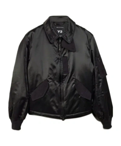 Y-3 Bomber Jacket In Black