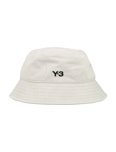 Y-3 Bucket Hat In White