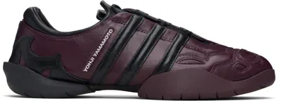 Y-3 Burgundy Regu 2002 Sneakers
