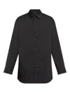 Y-3 Button-fastening Shirt In Black