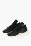 Y-3 By Yohji Yamamoto Adidas Leather And Neoprene Kaiwa Low Top Sneakers In Multi