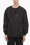 Y-3 By Yohji Yamamoto Adidas Nylon Oversized Fit Crew-neck Sweatshirt