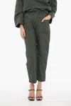 Y-3 By Yohji Yamamoto Adidas Nylon Sky Pants In Green