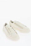 Y-3 By Yohji Yamamoto Adidas Solid Color Leather Ajatu Low-top Sneakers