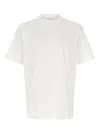 Y-3 Regular Fit Crew Neck Short Sleeve T-shirt In White