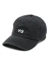 Y-3 Hats In Black Cotton