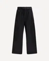 Y-3 Track Pants With Belt Detail And Pockets In Black