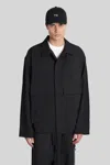 Y-3 Adidas Y 3 Black Sport Uniform Patch Jacket In Black