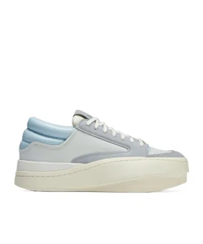 Y-3 Centennial Strapped Low Upper Board Shoes In White